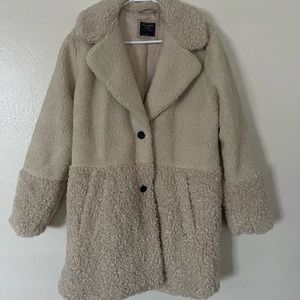 Abercrombie & Fitch Teddy Coat
